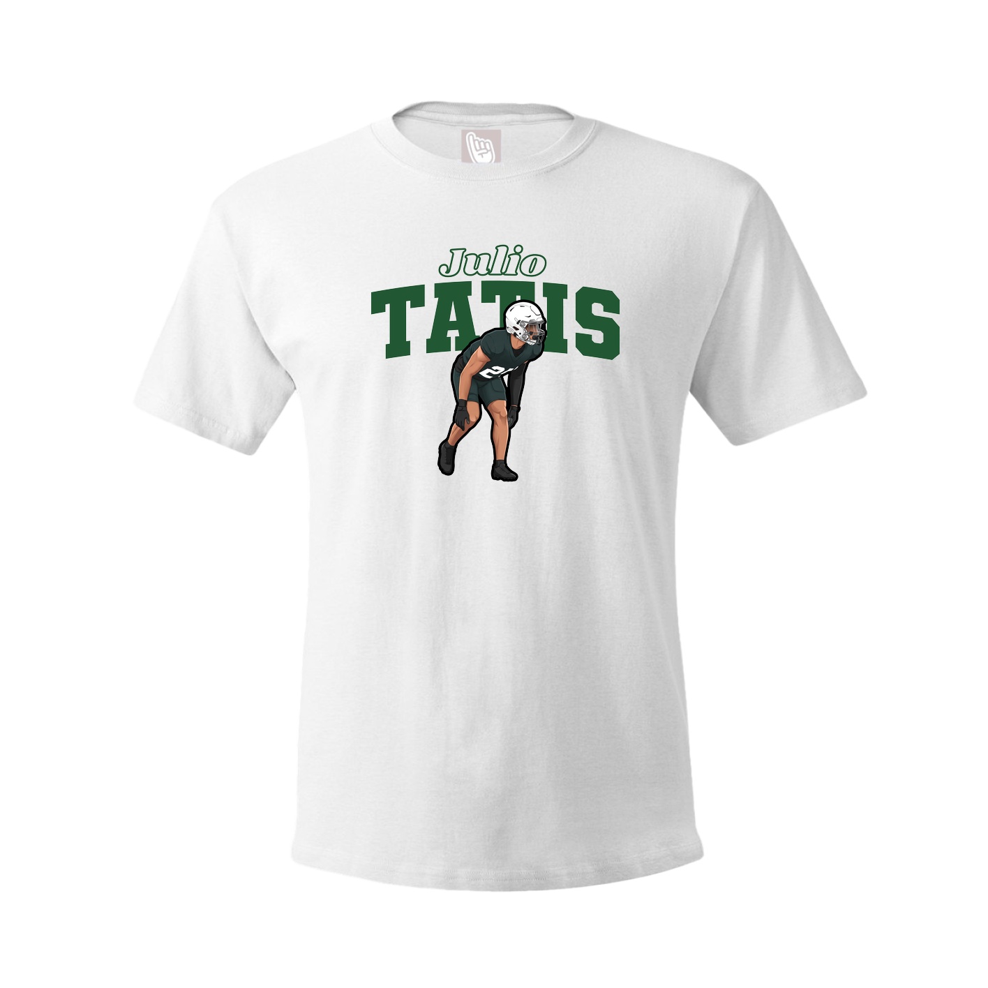 Tee — Name Arch in White