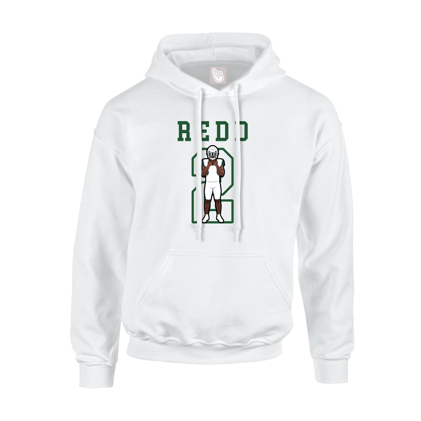 Youth Hoodie — Shirsey in White