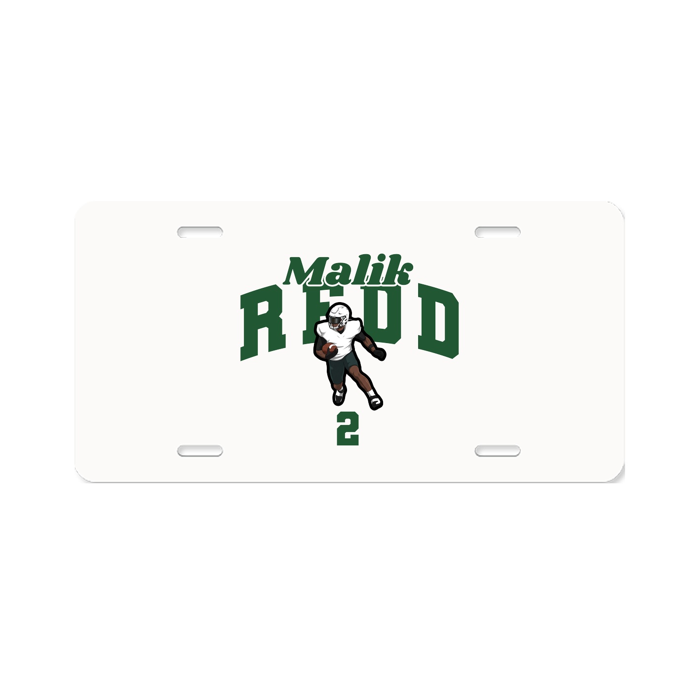 License Plate — Signature Arch in Classic
