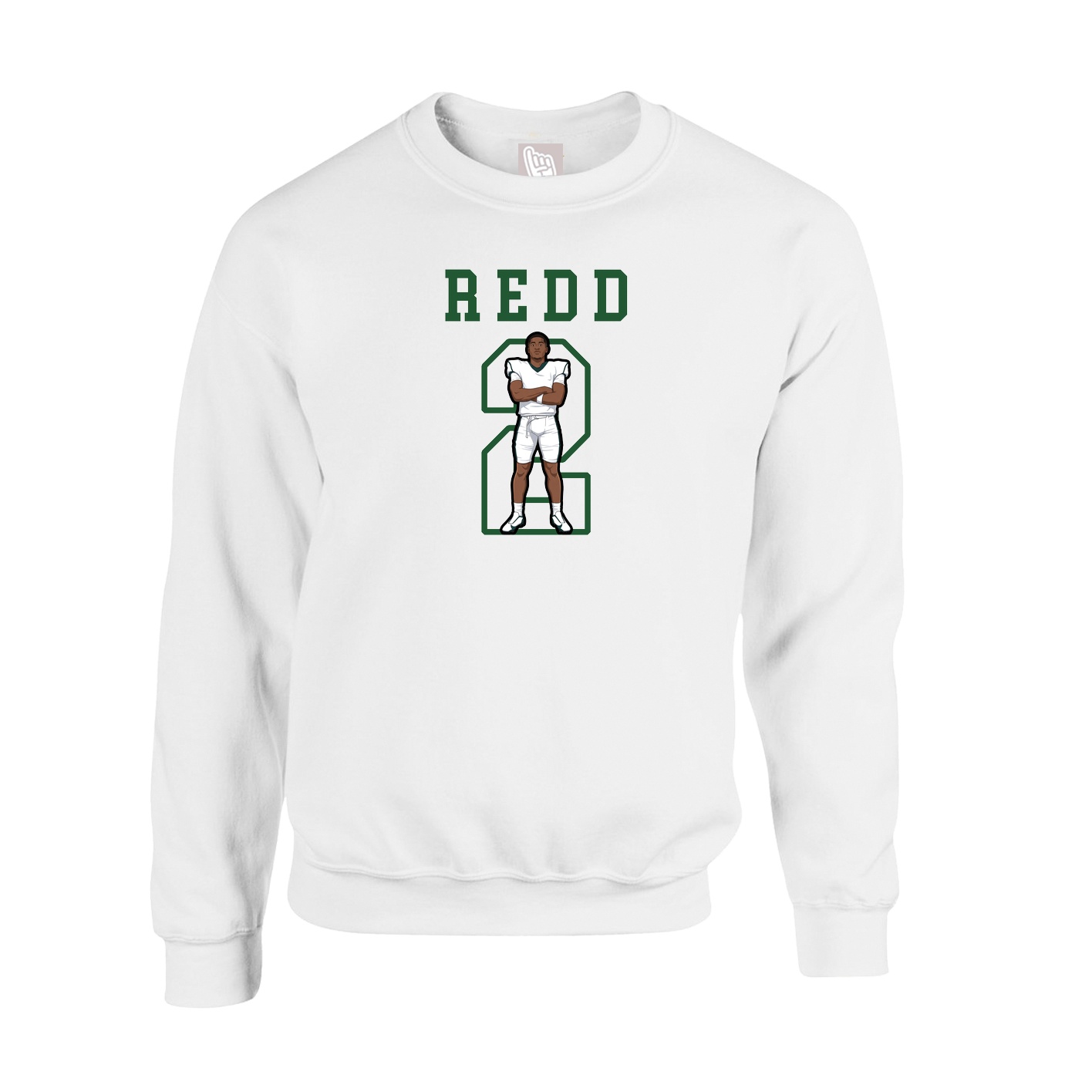Fleece Crew — Shirsey in White
