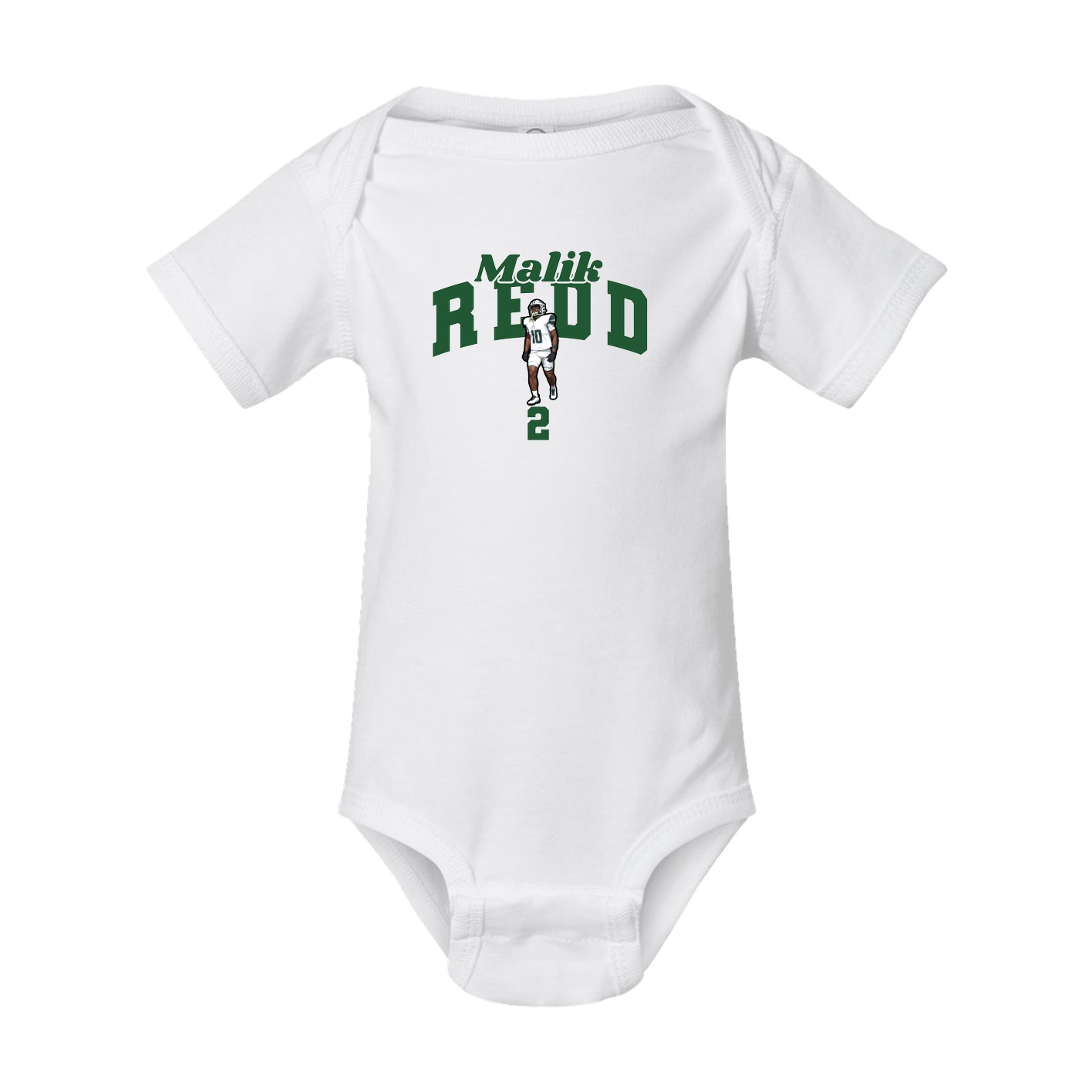 Baby Onesie — Signature Arch in White