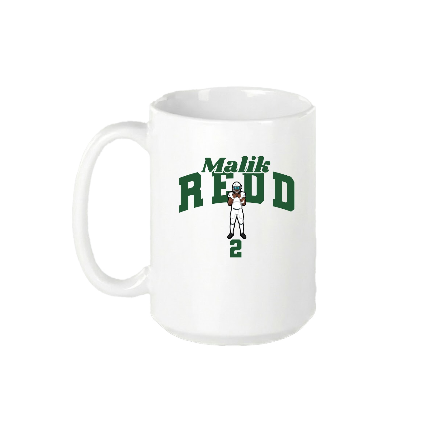 15oz Coffee Mug — Signature Arch in White