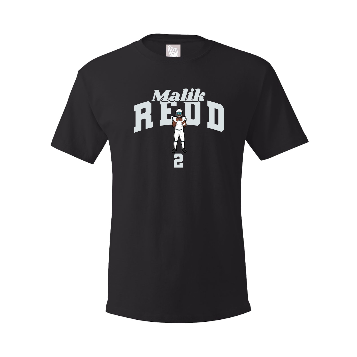 Youth Tee — Signature Arch in Black