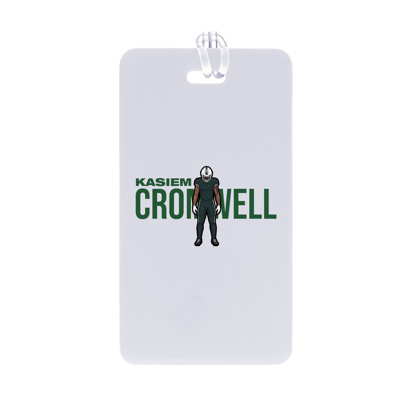 Bag Tag — Player Name in Classic