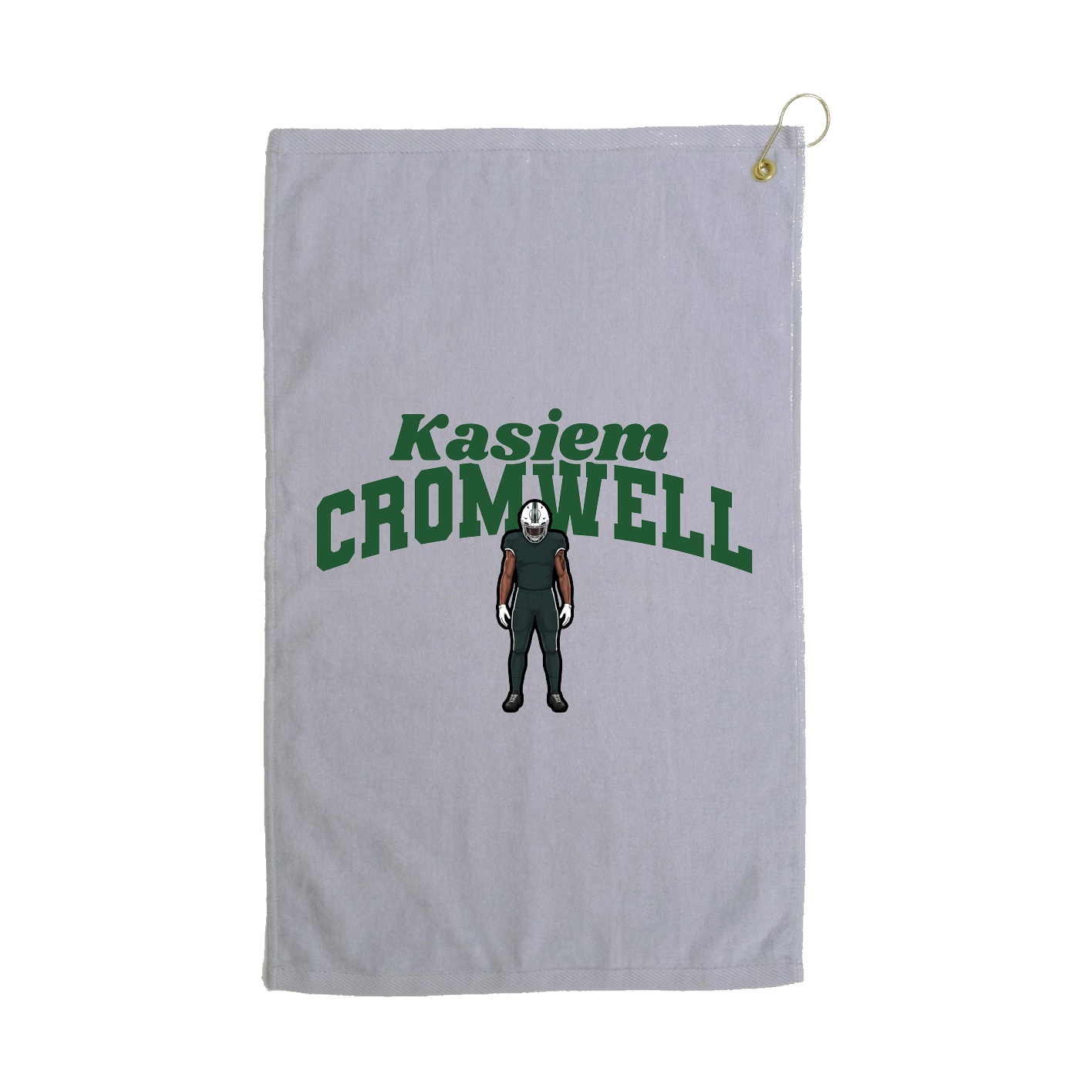 Golf Towel — Signature Arch in Grey