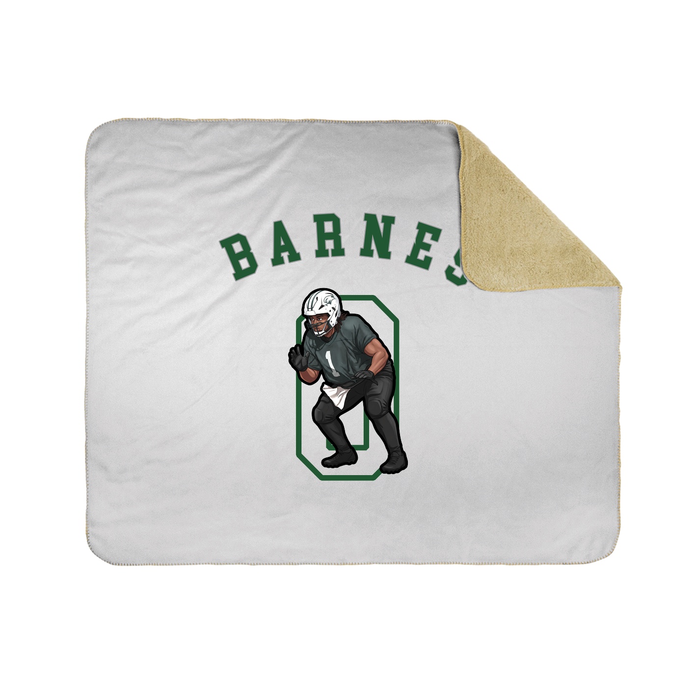 Throw Blanket — Shirsey Arch in White