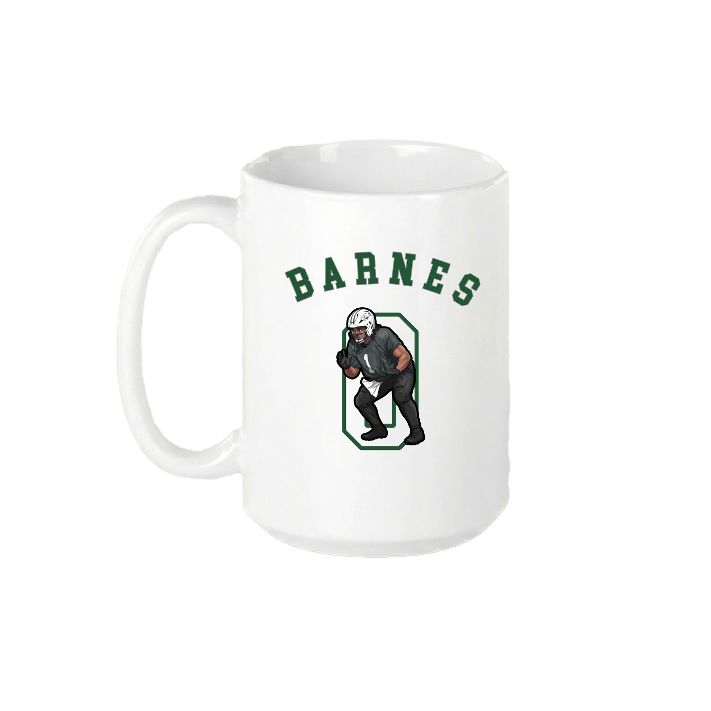 15oz Coffee Mug — Shirsey Arch in White