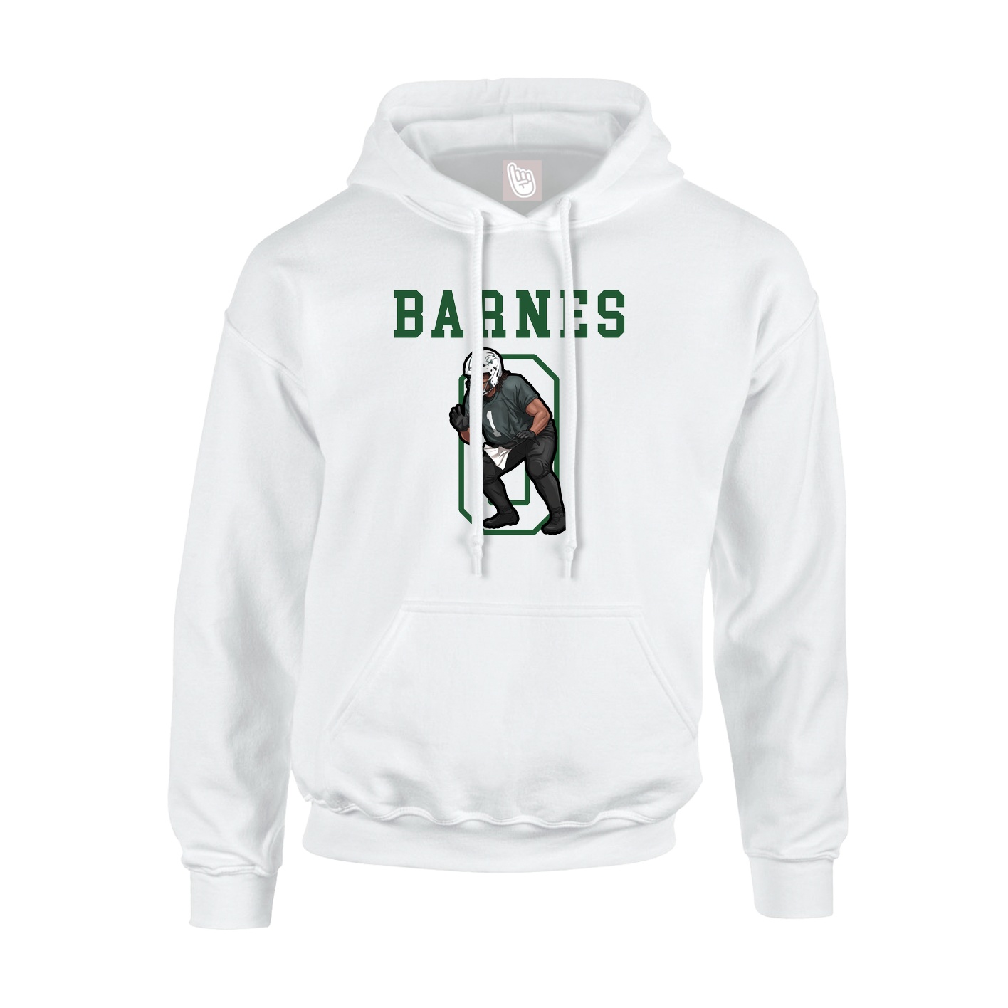 Youth Hoodie — Shirsey in White
