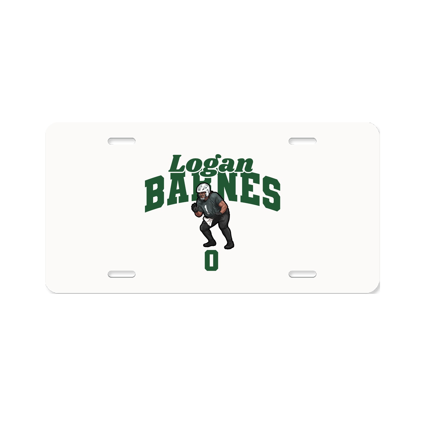 License Plate — Signature Arch in Classic