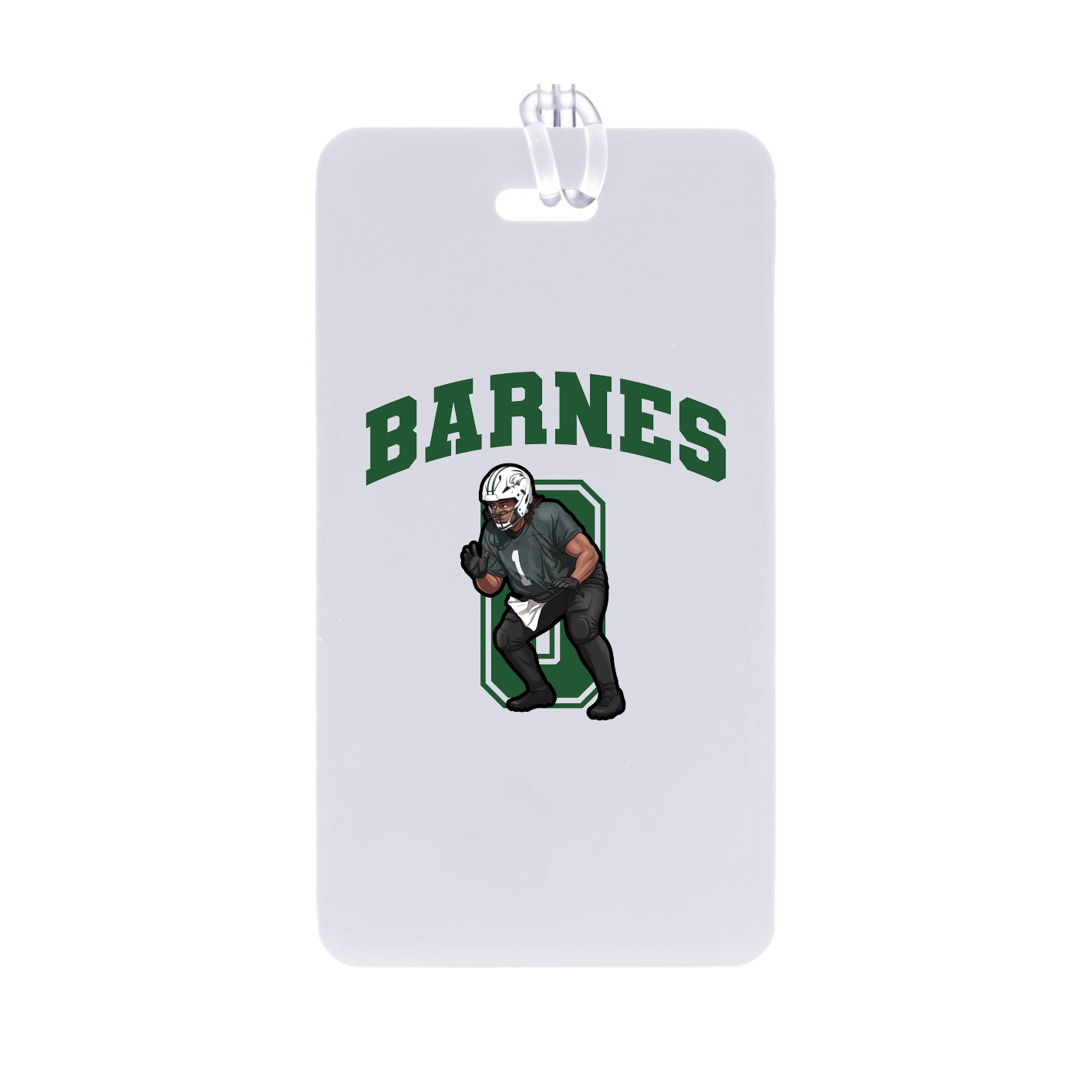 Bag Tag — Number in Classic