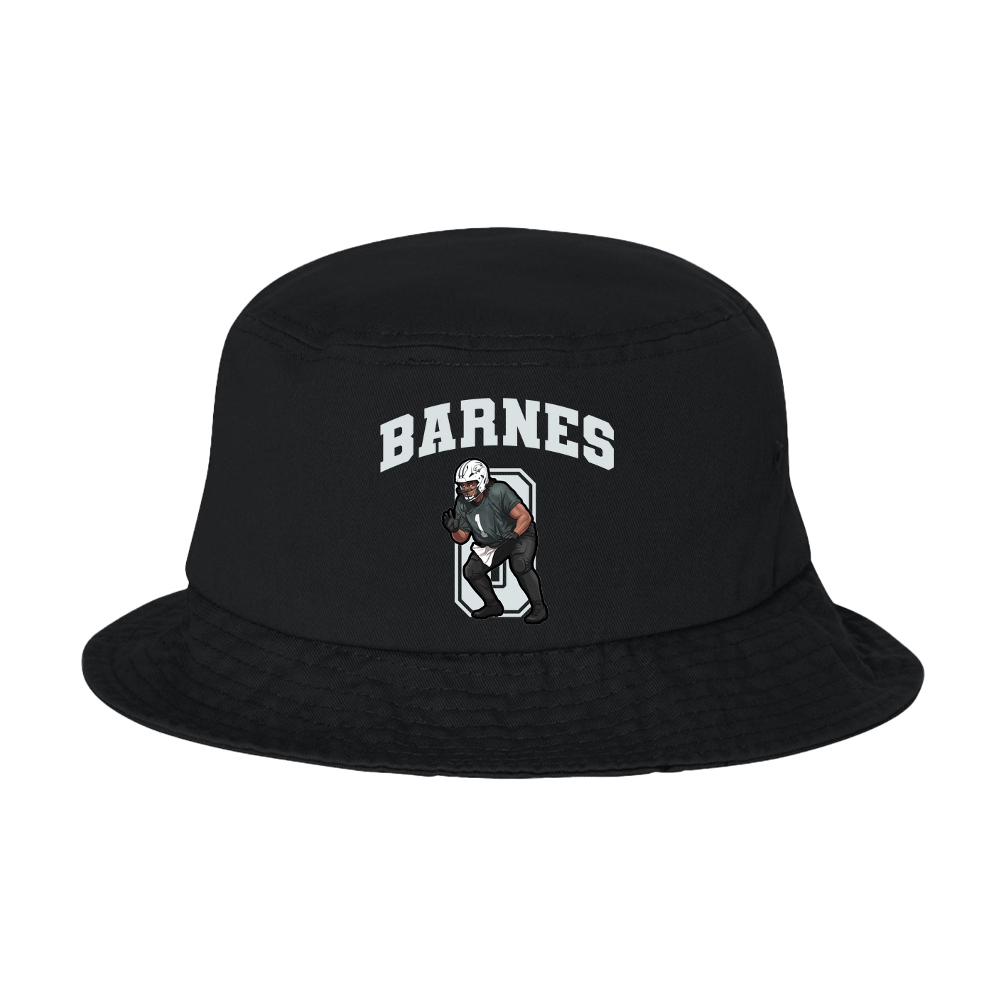 Bucket Cap — Number in Black