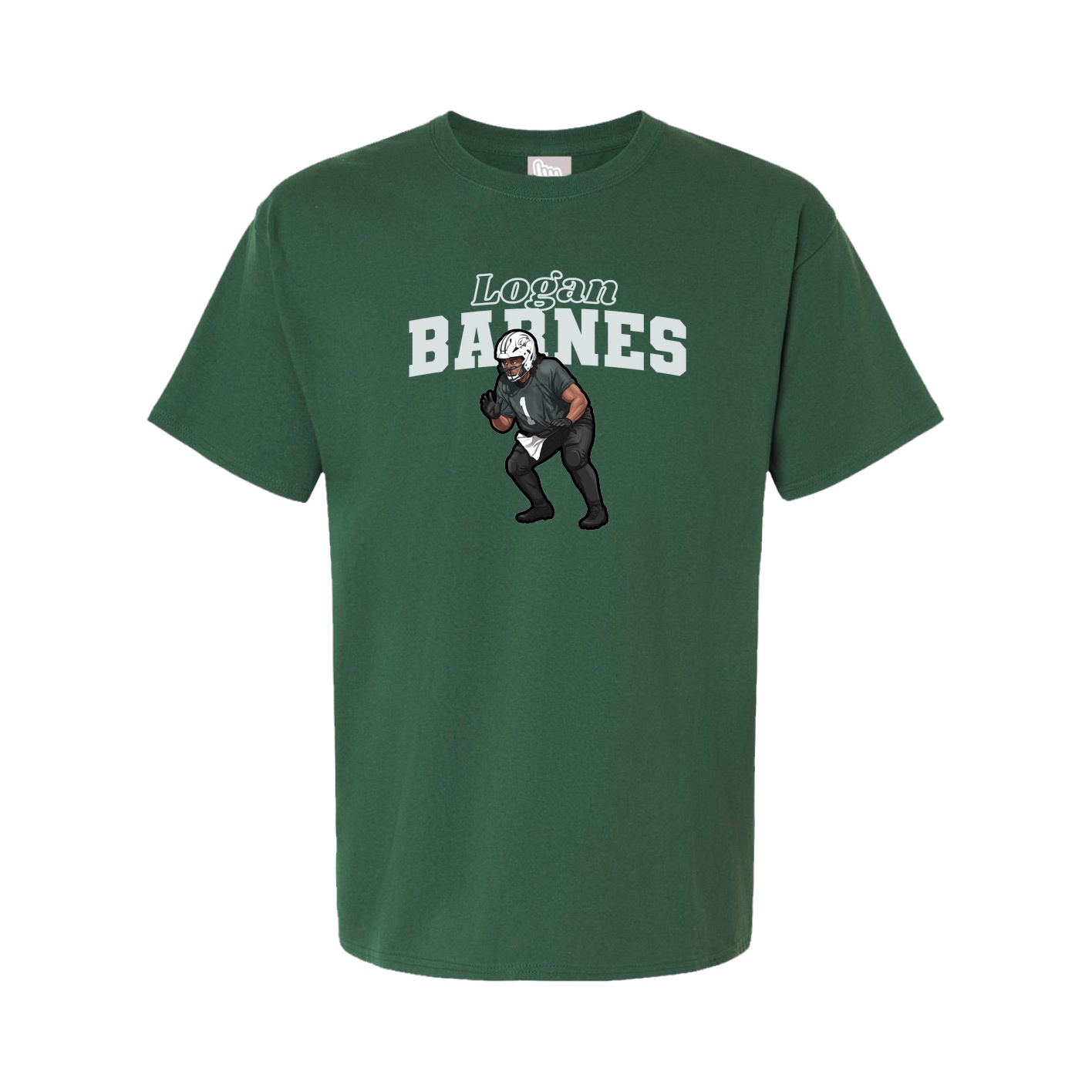 Tee — Name Arch in Green