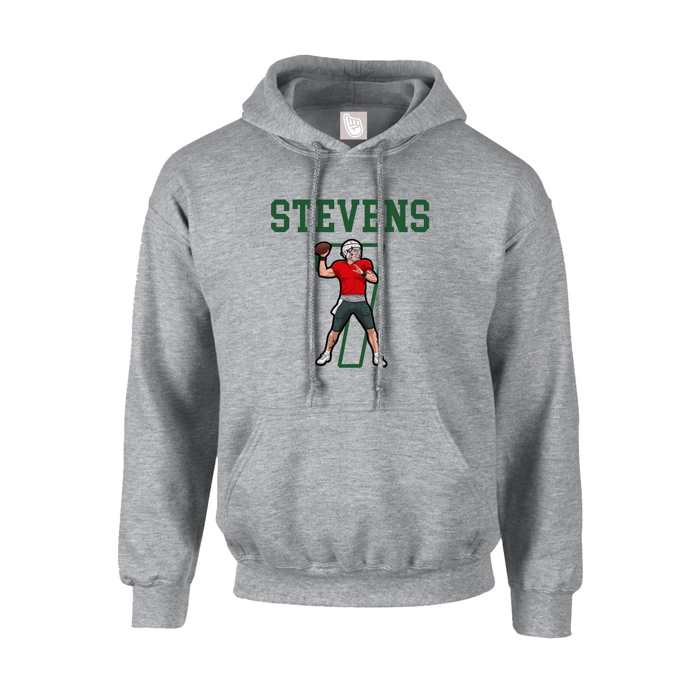 Hoodie — Shirsey in Grey