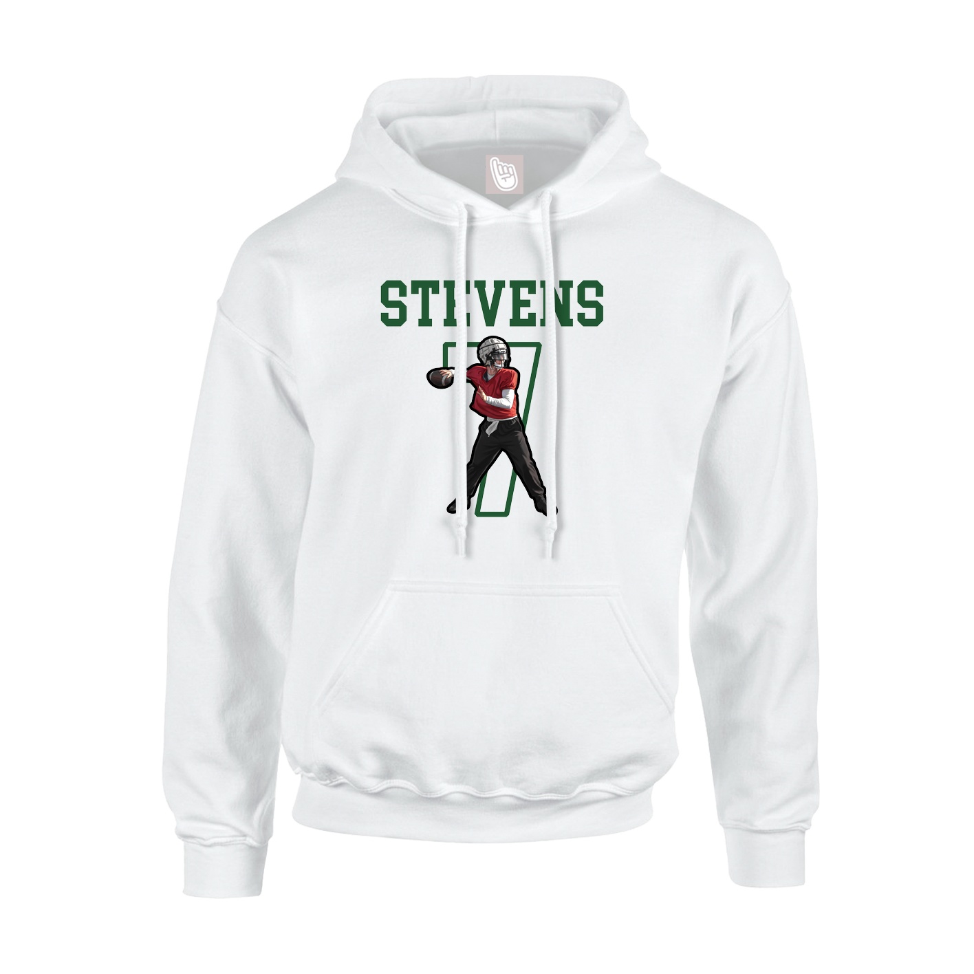 Hoodie — Shirsey in White