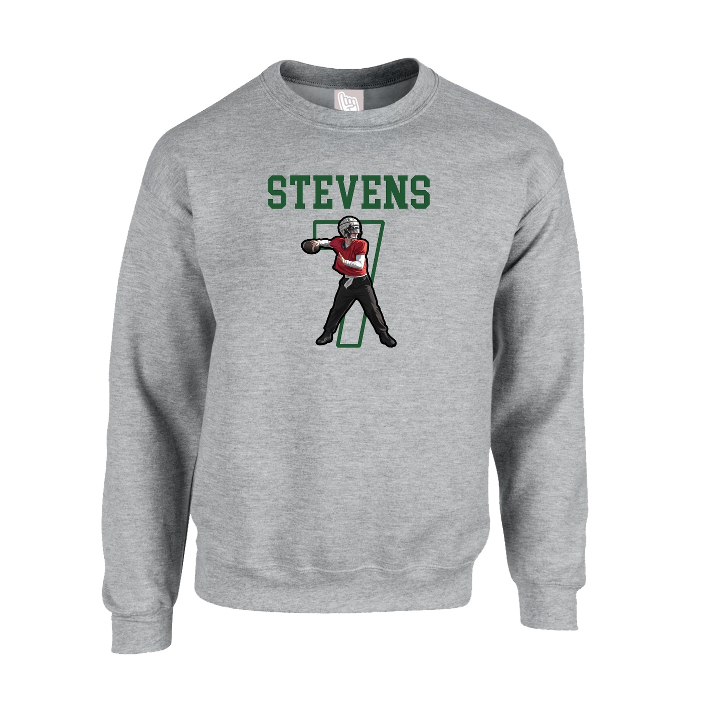 Fleece Crew — Shirsey in Grey