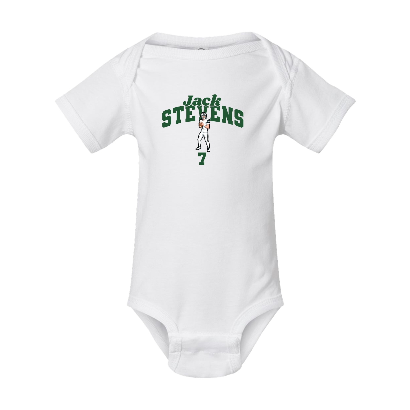 Baby Onesie — Signature Arch in White