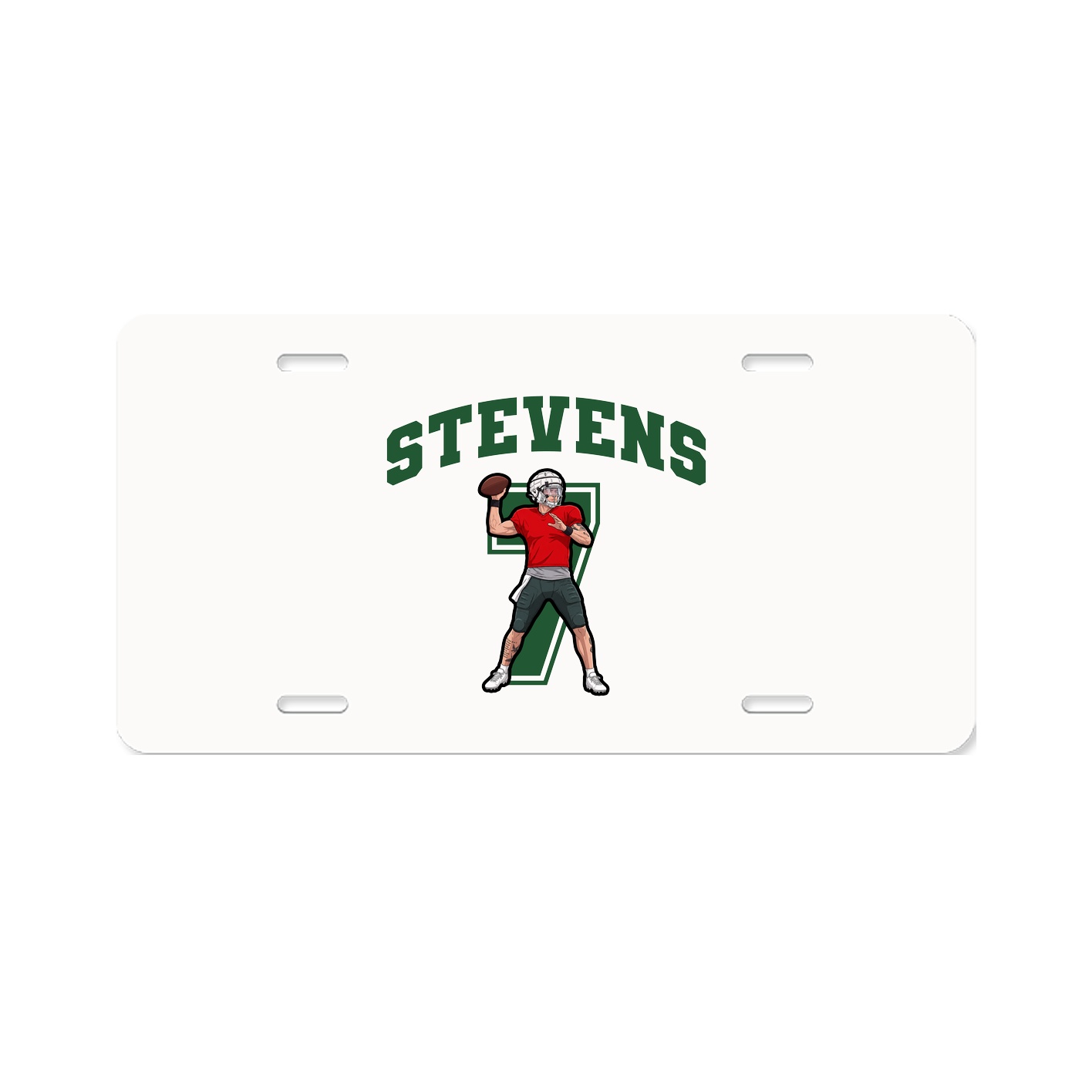 License Plate — Number in Classic