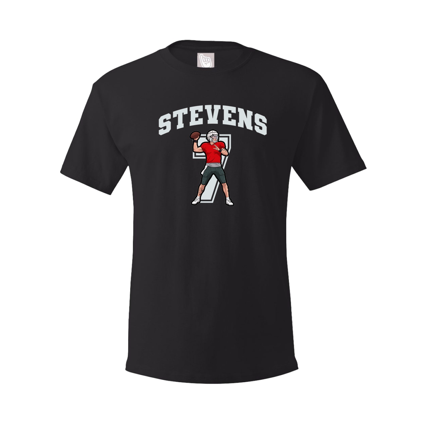 Youth Tee — Number in Black