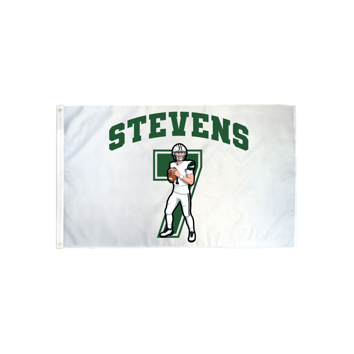 3x5 Flag — Number in Classic