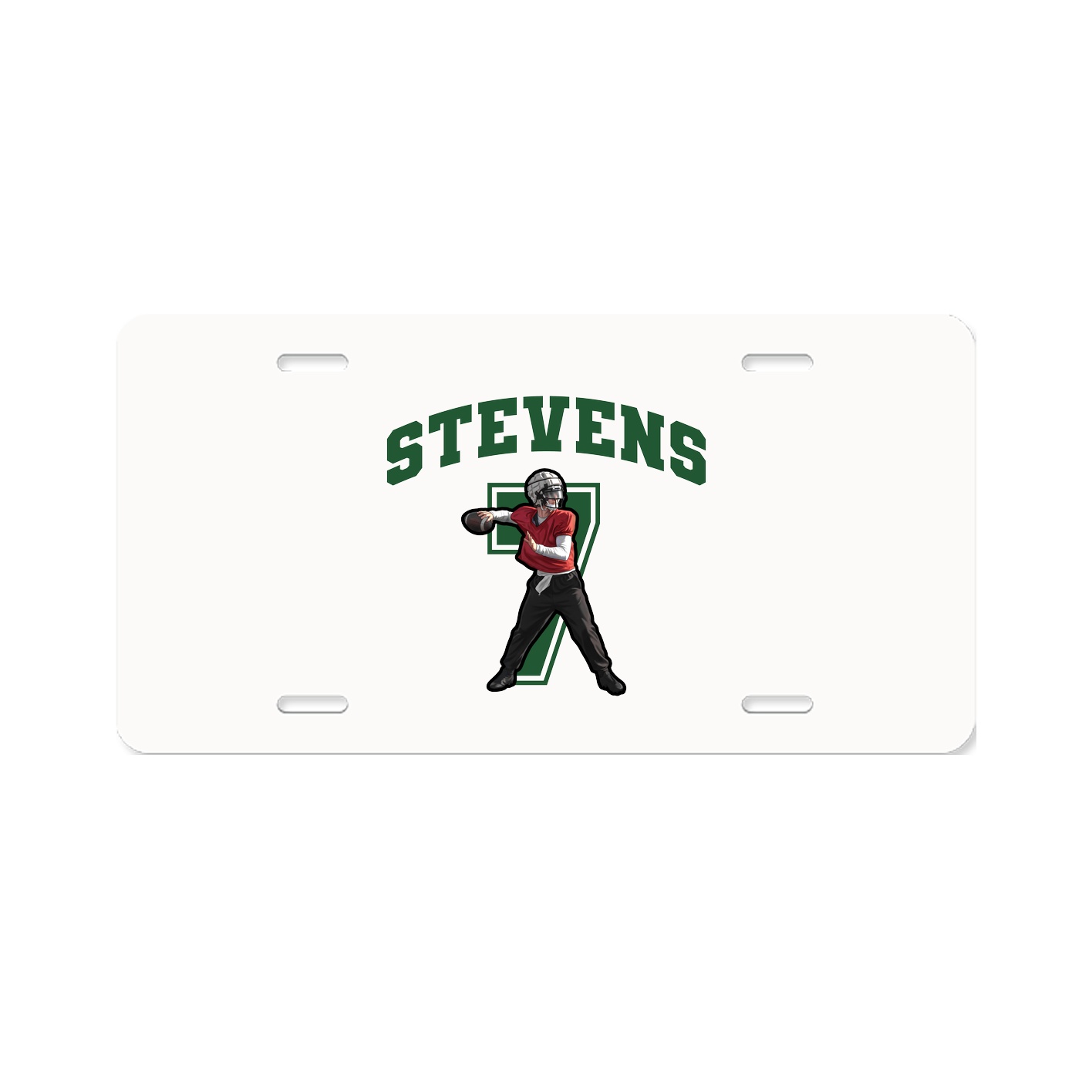 License Plate — Number in Classic