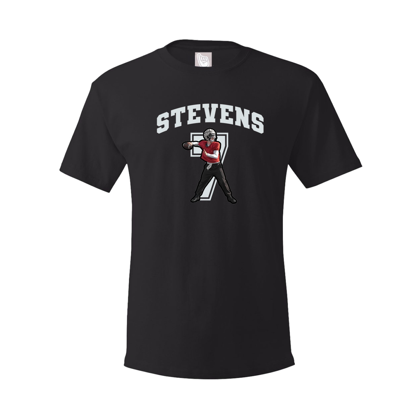 Youth Tee — Number in Black