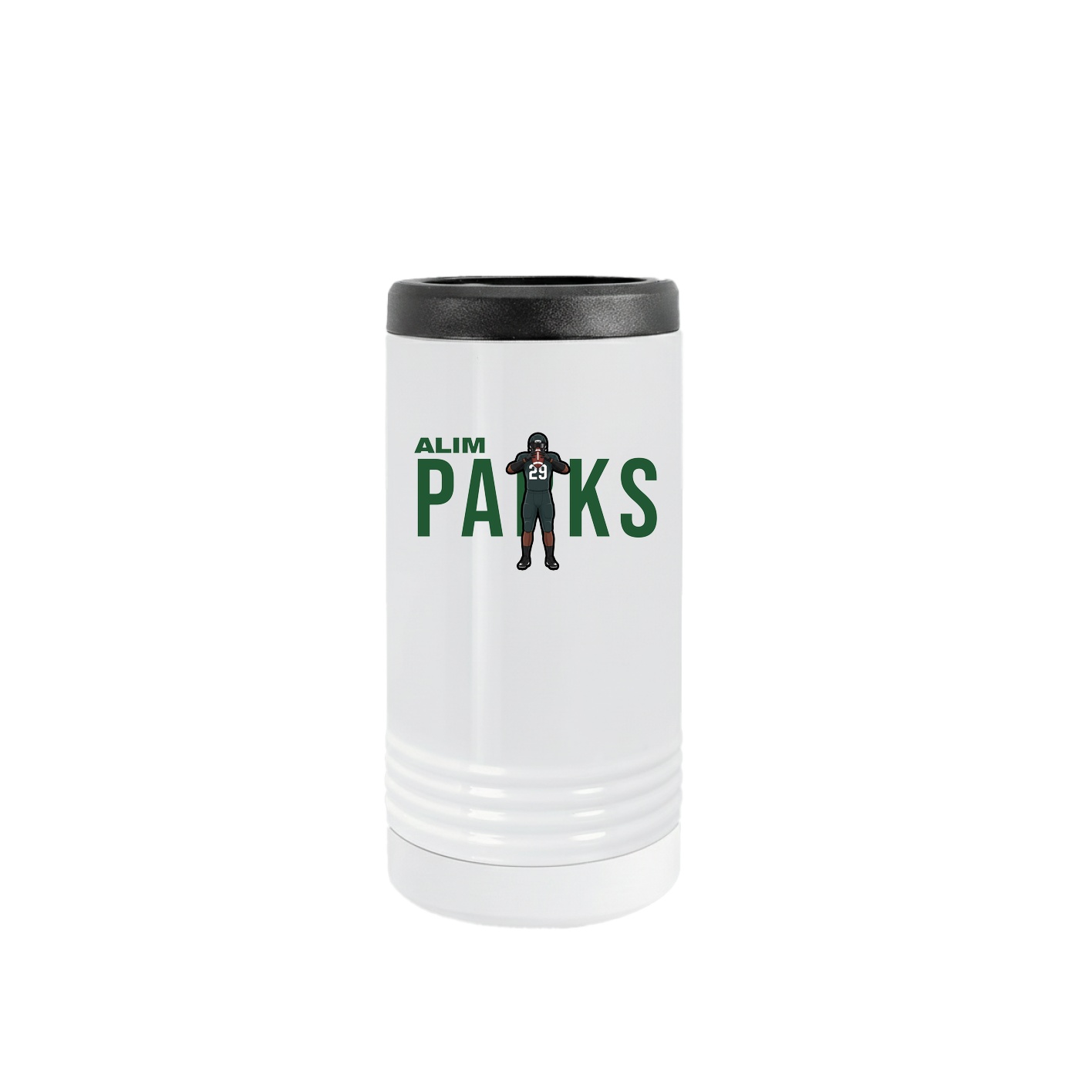 Slim Beverage Holder — Player Name in White