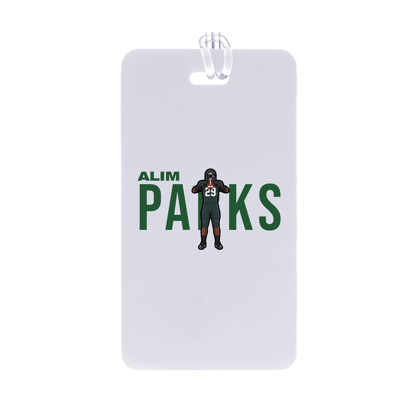 Bag Tag — Player Name in Classic