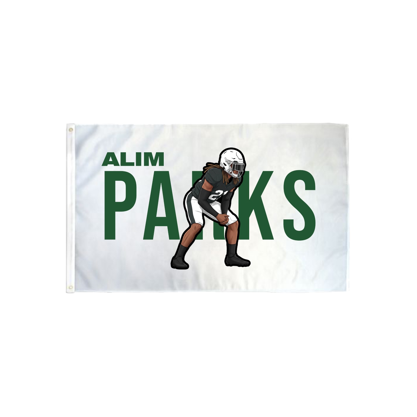 3x5 Flag — Player Name in Classic