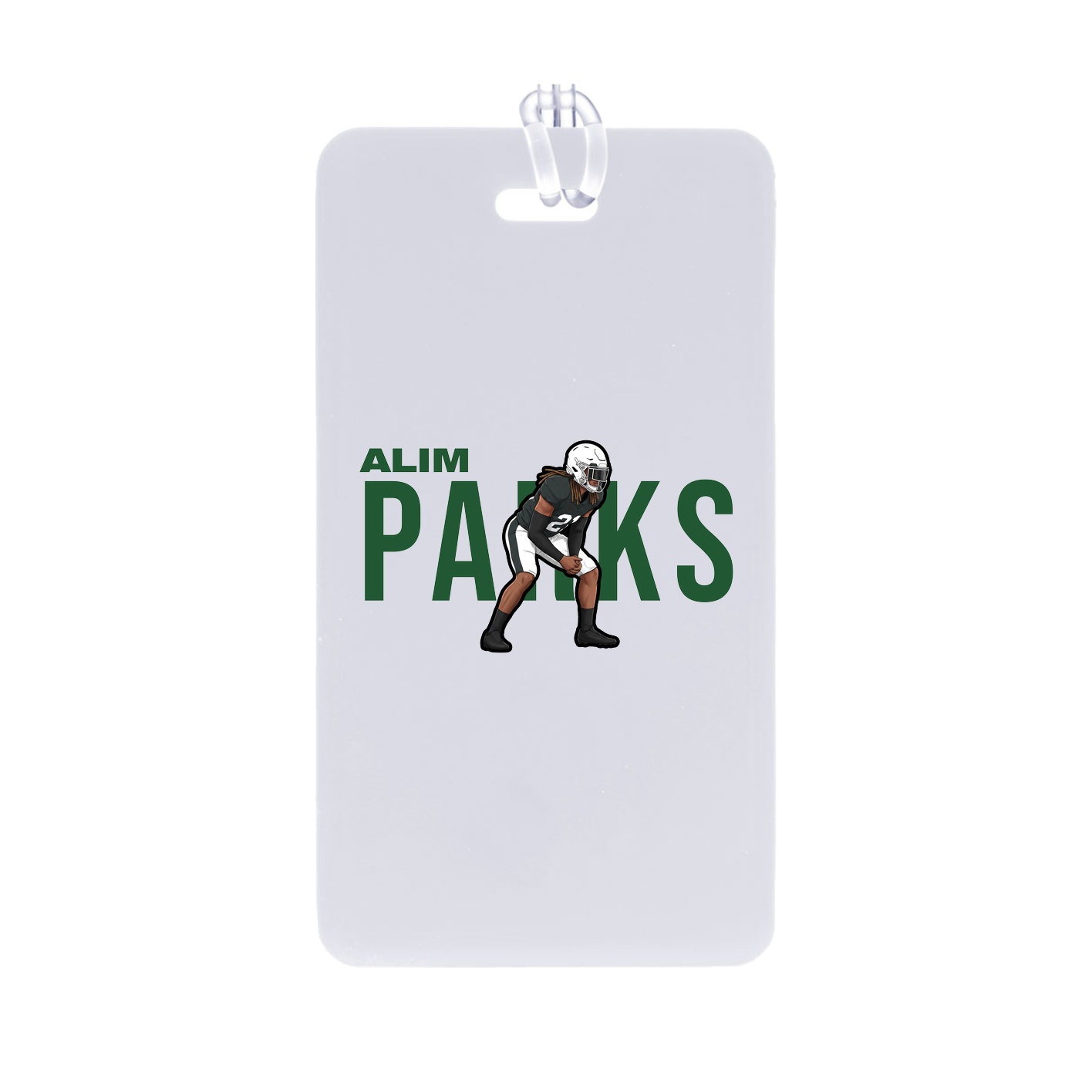 Bag Tag — Player Name in Classic