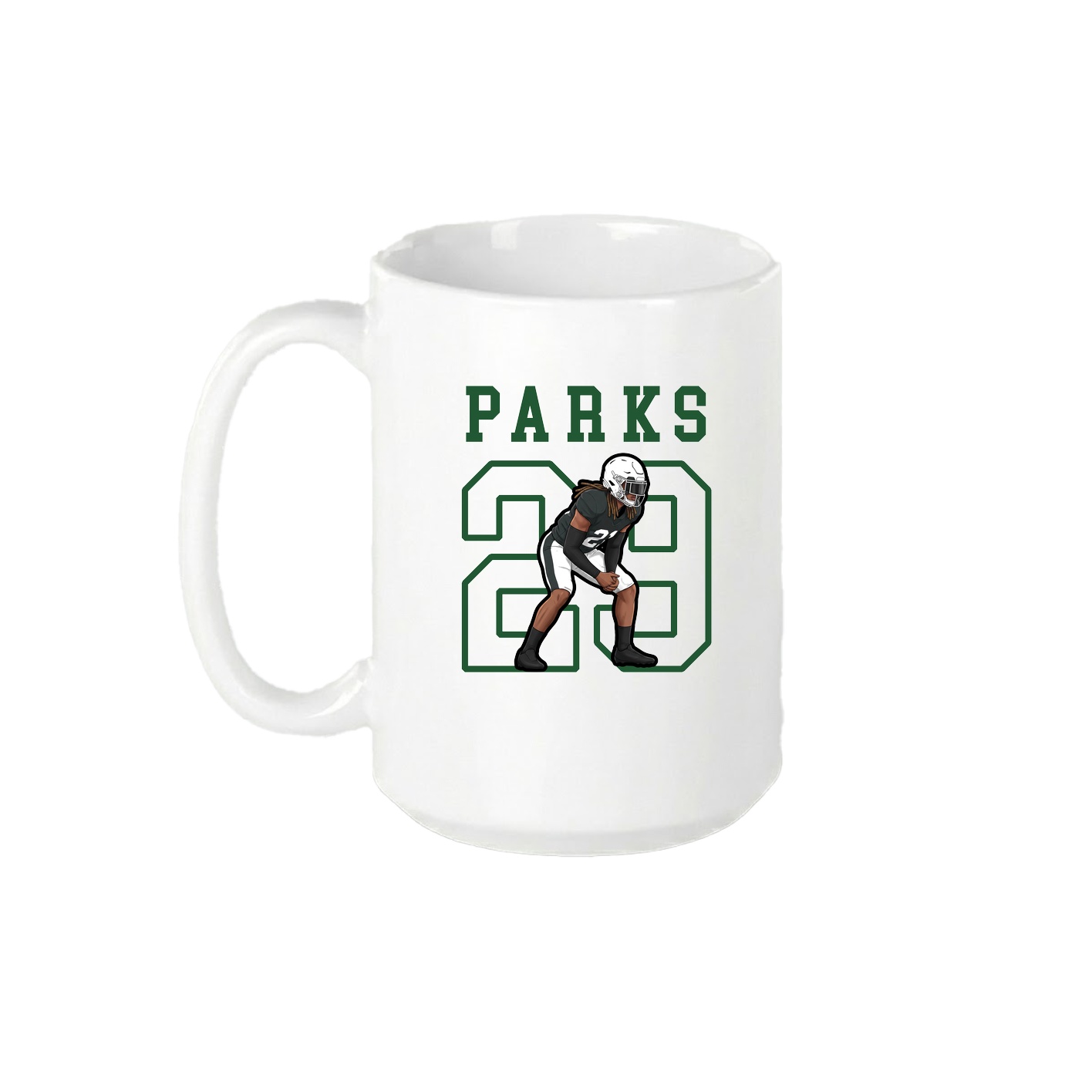 15oz Coffee Mug — Shirsey in White
