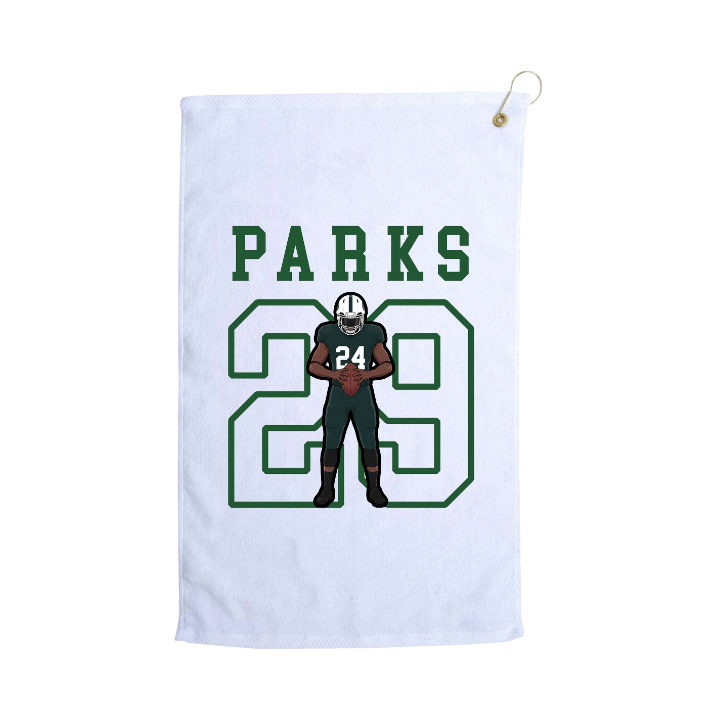 Golf Towel — Shirsey in White