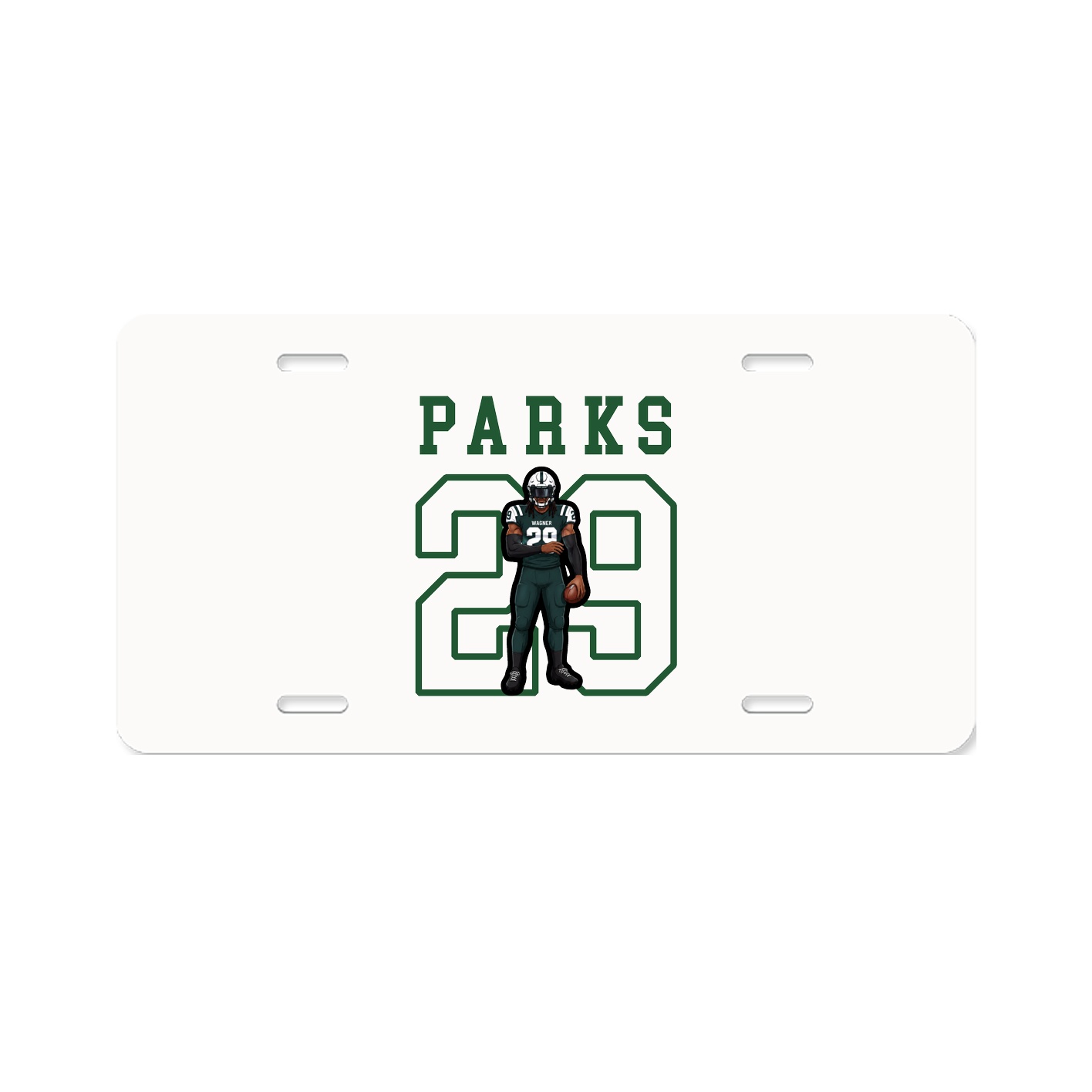License Plate — Shirsey in Classic
