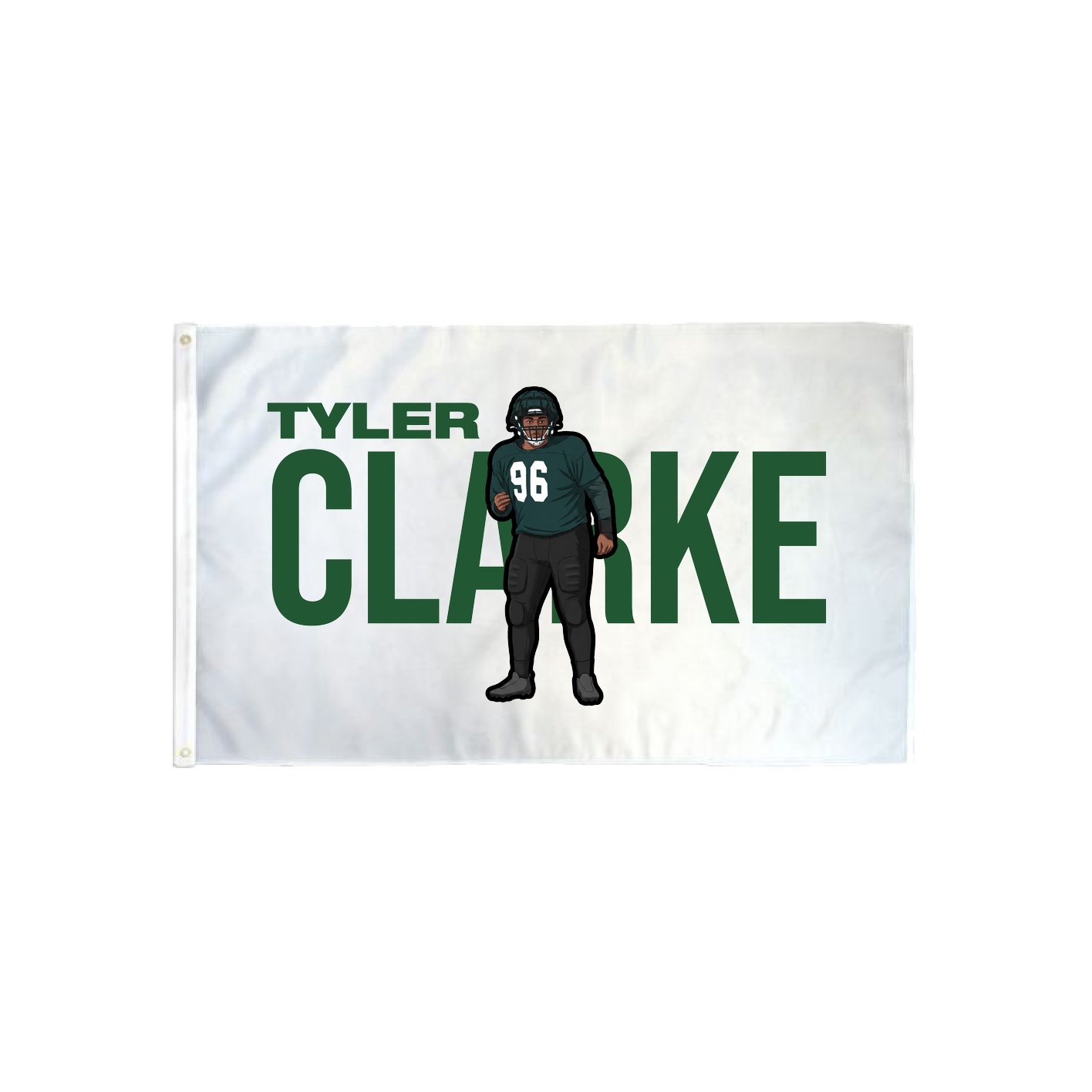 3x5 Flag — Player Name in Classic