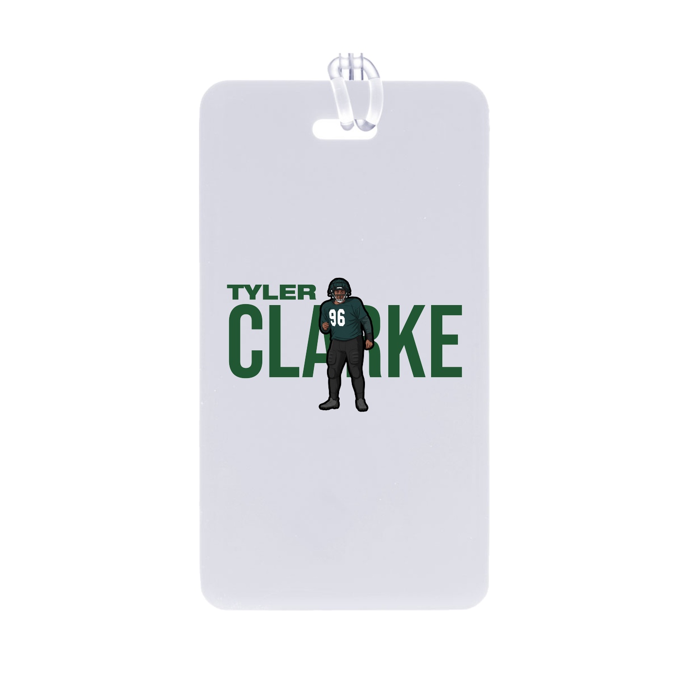 Bag Tag — Player Name in Classic