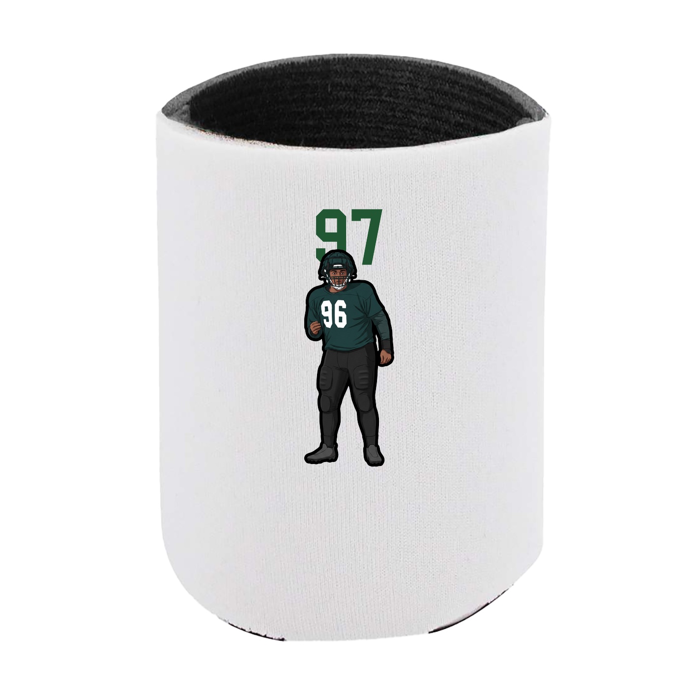 Can Holder — Number Top in White