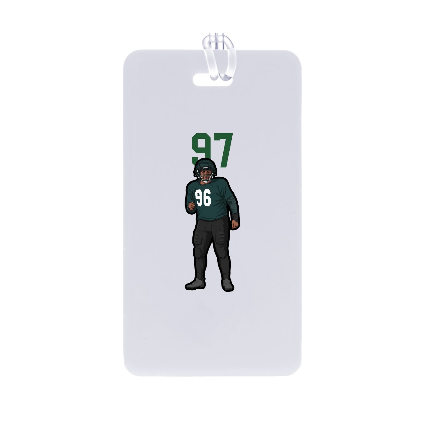Bag Tag — Number Top in Classic