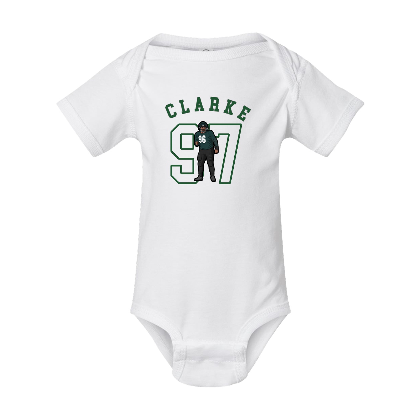 Baby Onesie — Shirsey Arch in White
