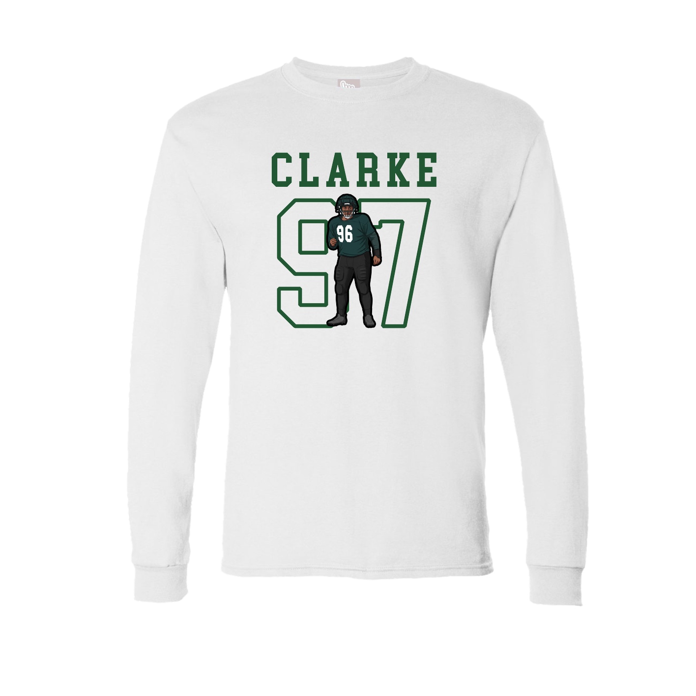 Long Sleeve Tee — Shirsey in White