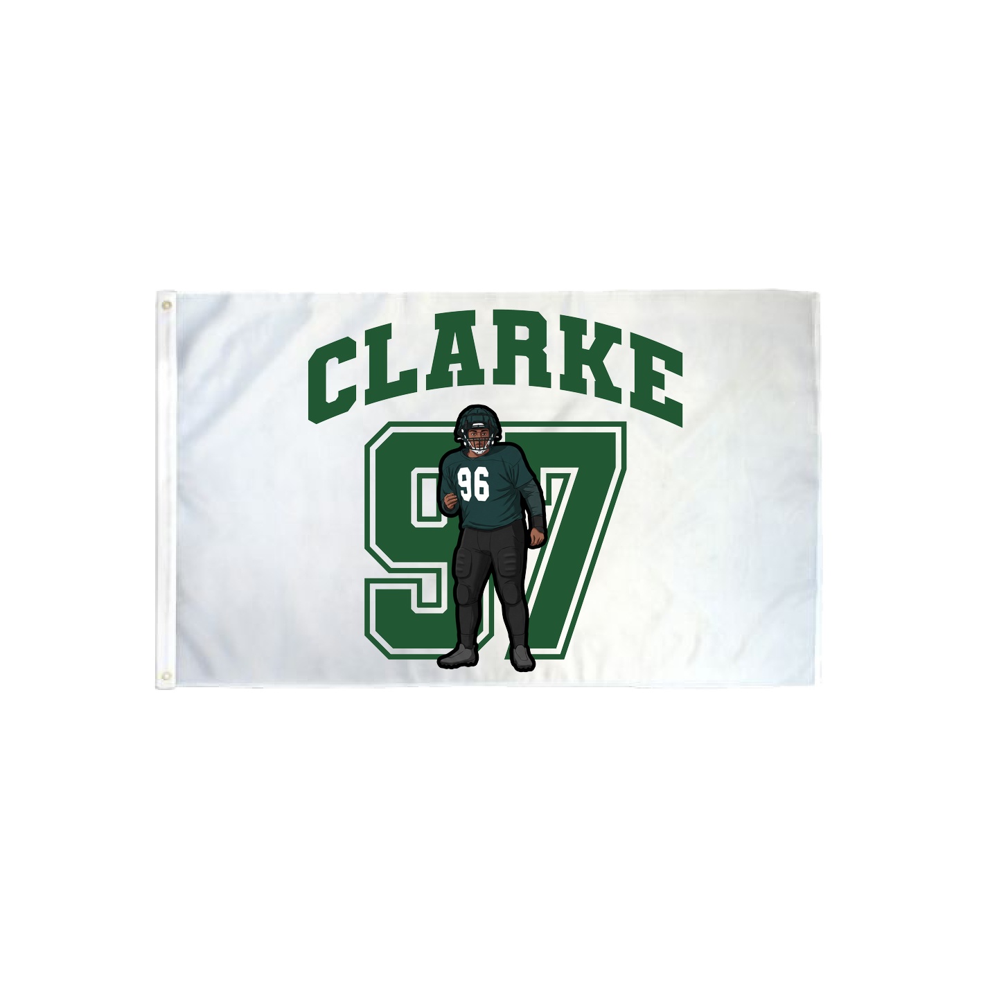 3x5 Flag — Number in Classic