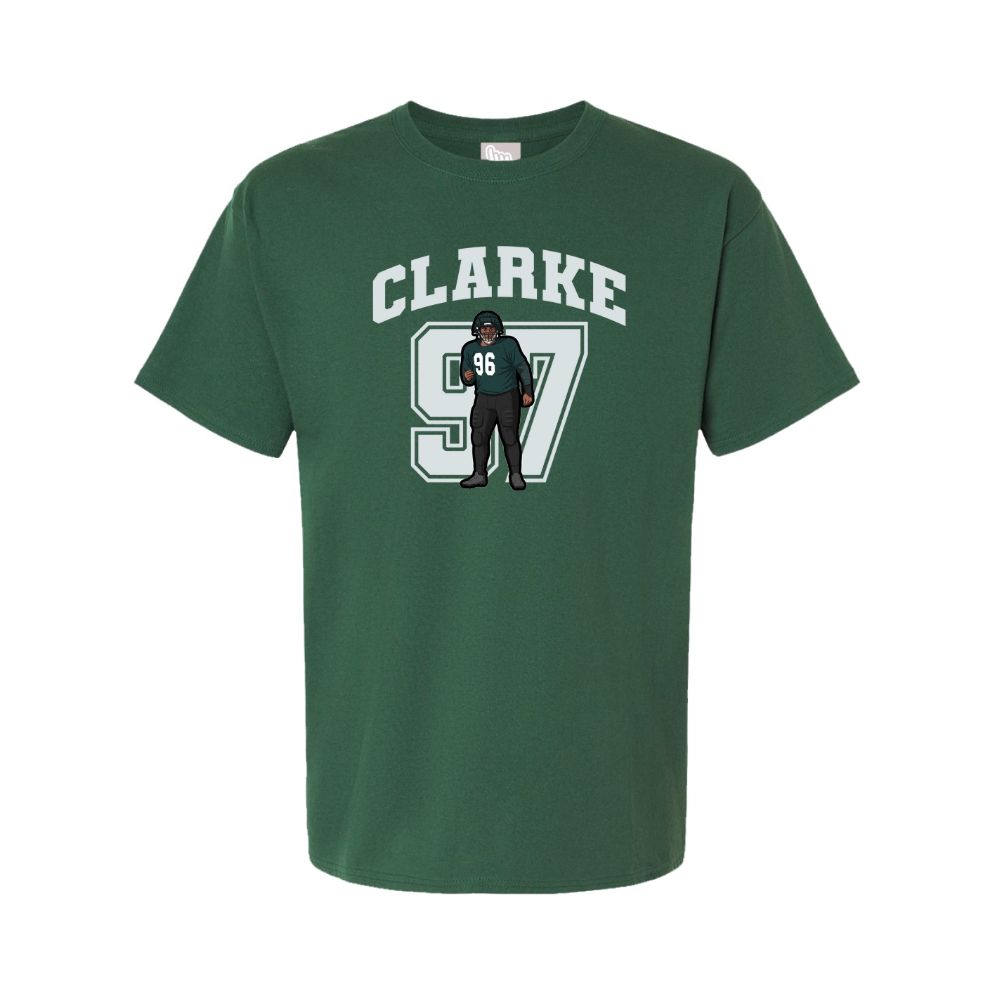 Tee — Number in Green