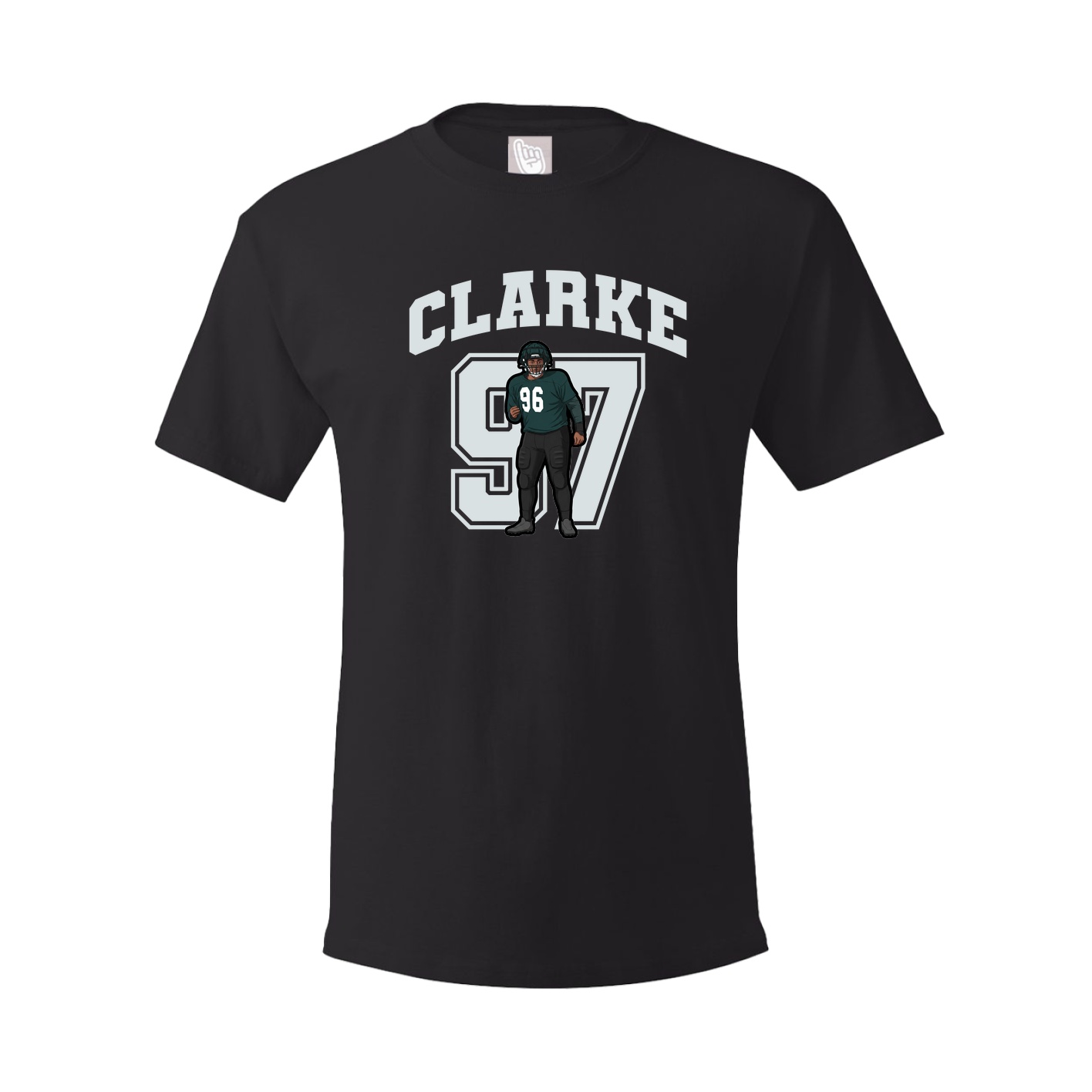 Youth Tee — Number in Black