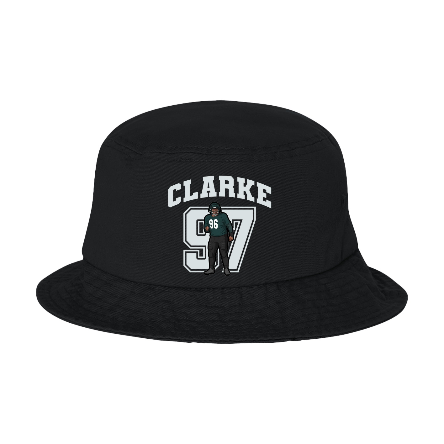 Bucket Cap — Number in Black