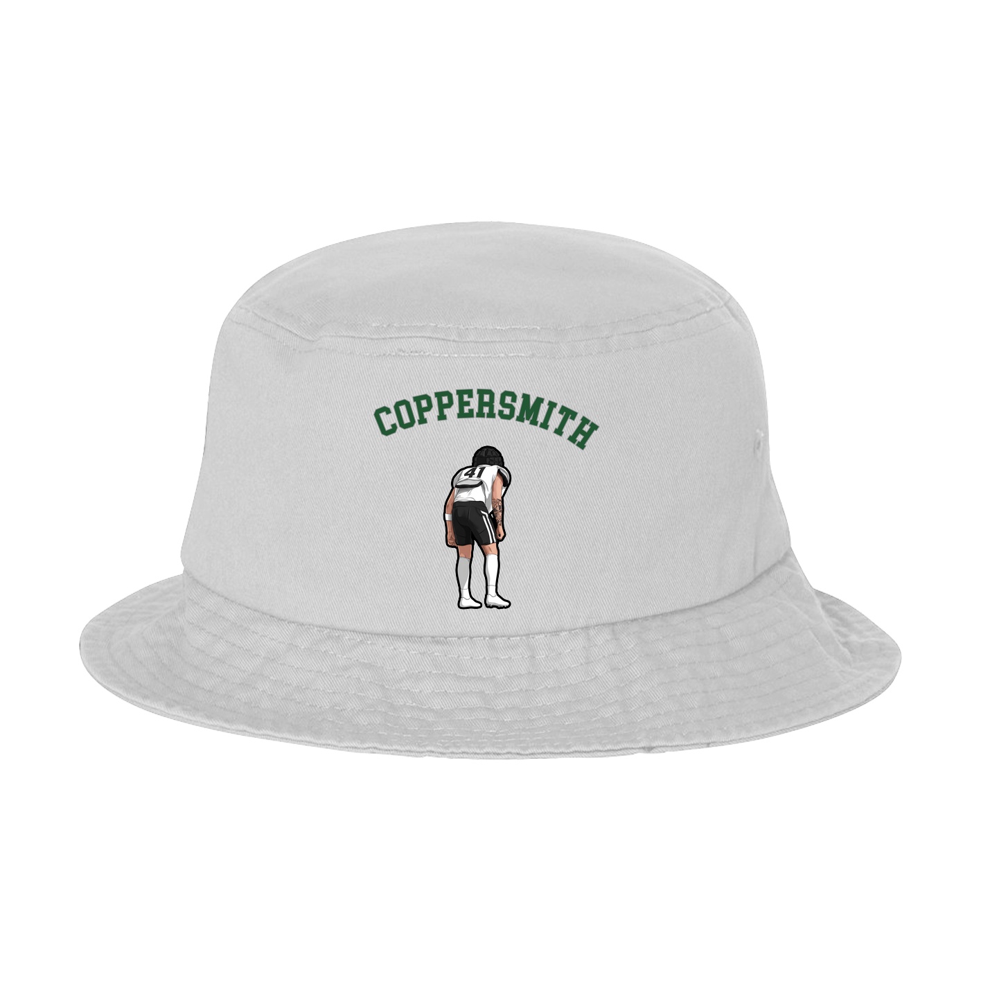 Bucket Cap — Shirsey Arch in White