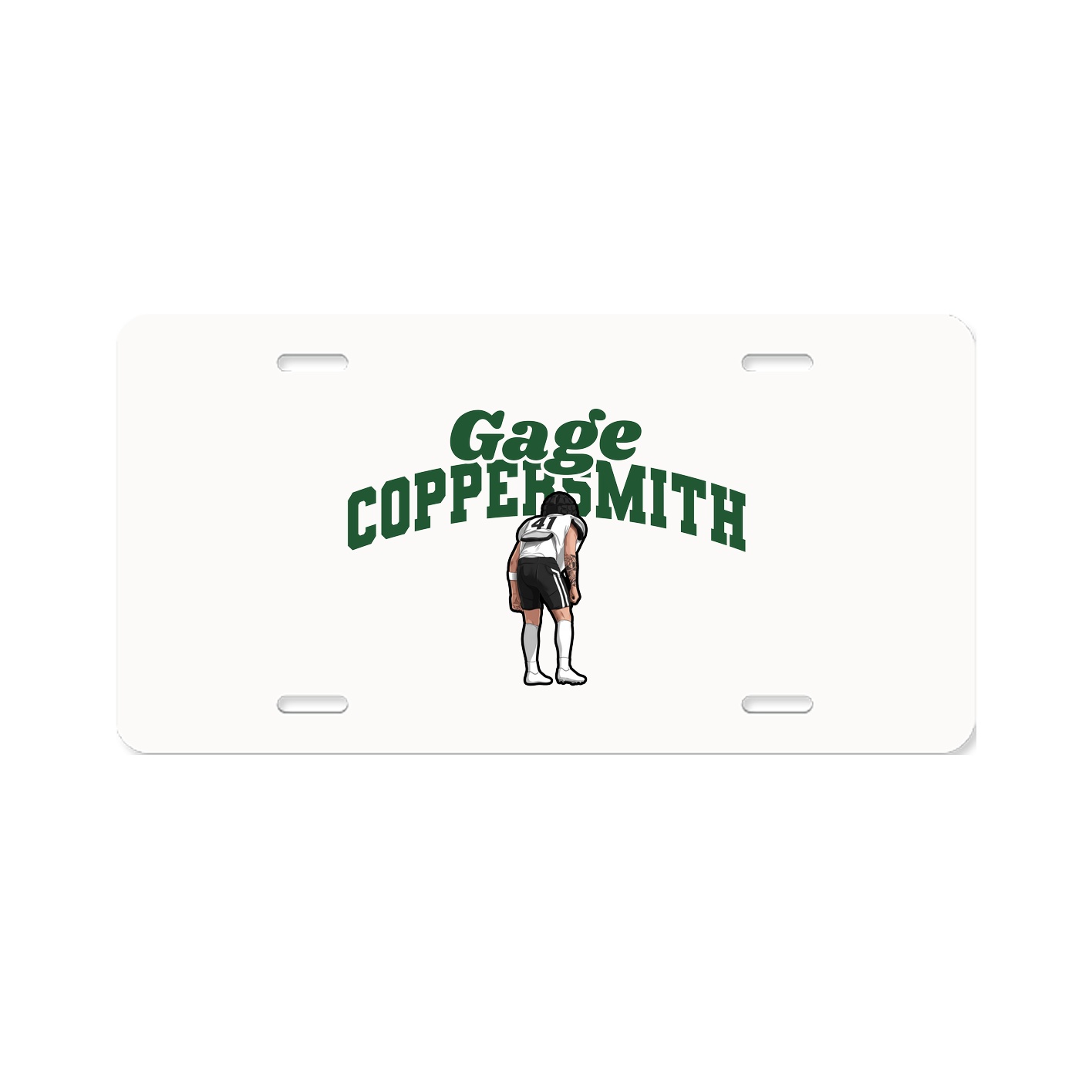 License Plate — Signature Arch in Classic