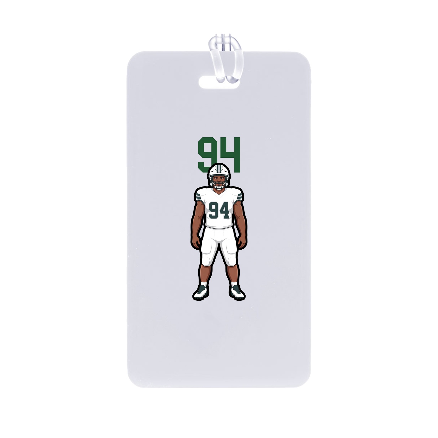 Bag Tag — Number Top in Classic