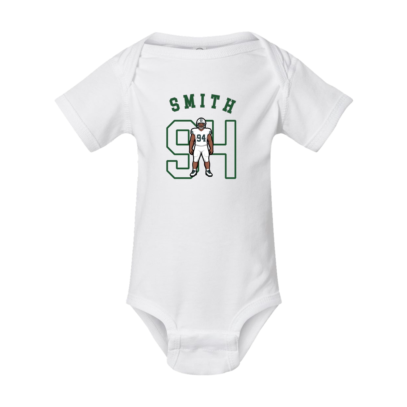 Baby Onesie — Shirsey Arch in White