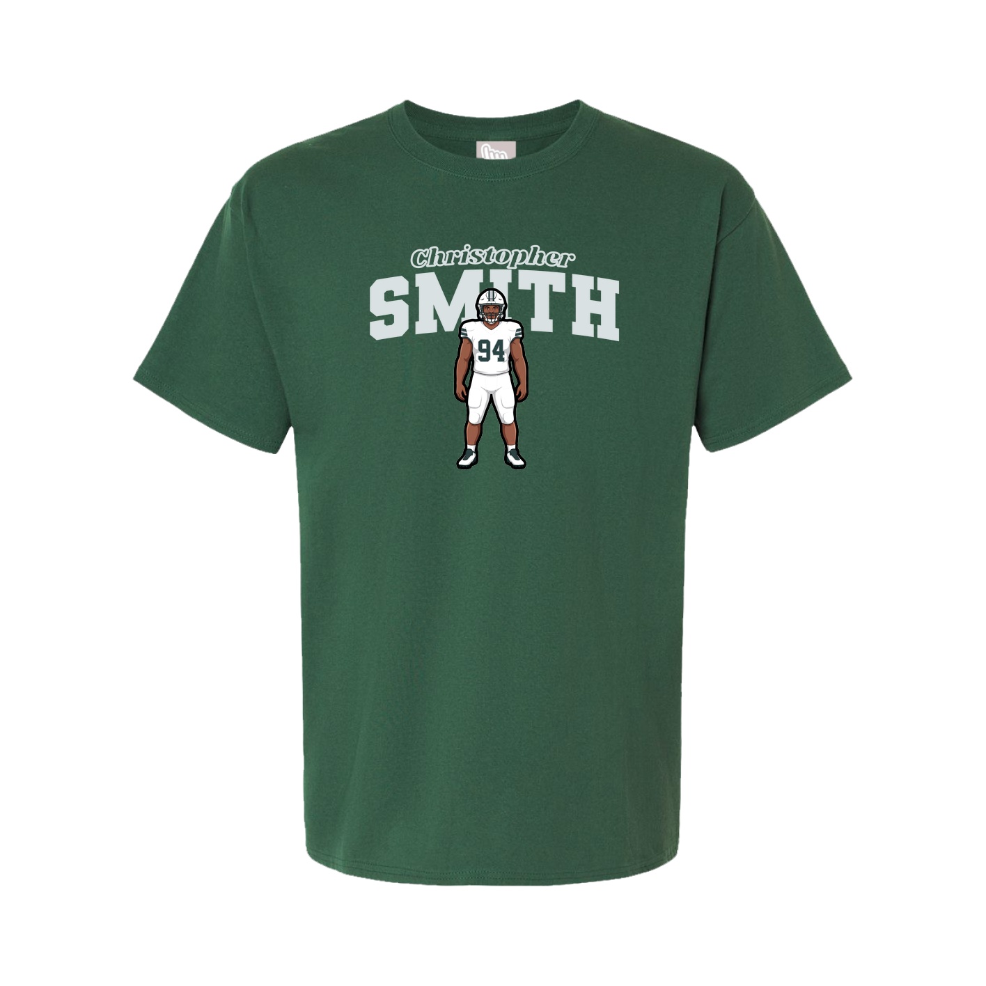 Tee — Name Arch in Green