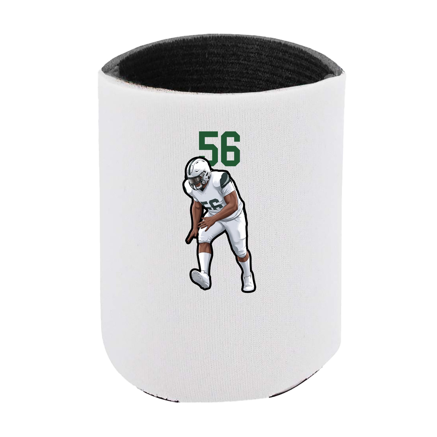 Can Holder — Number Top in White
