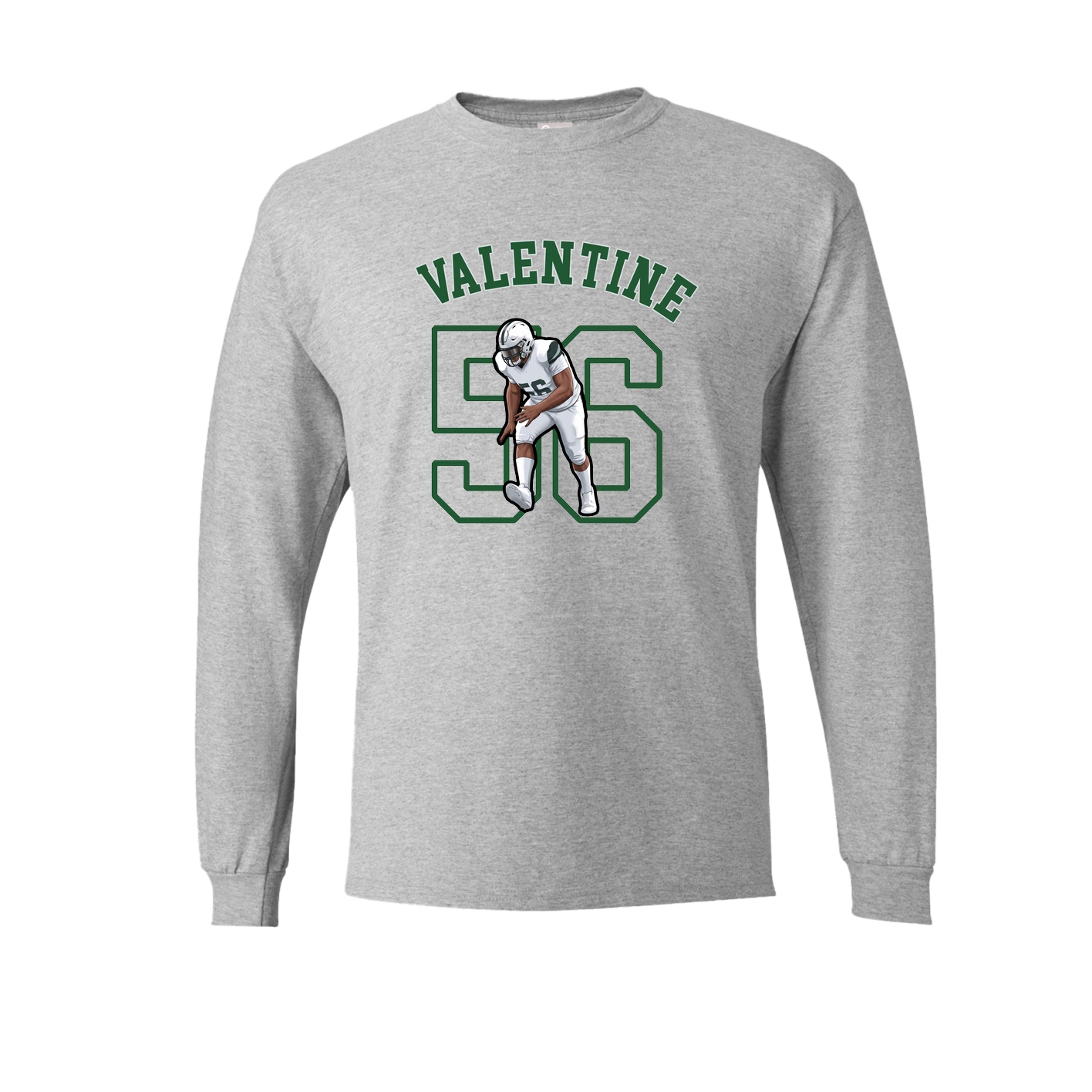 Long Sleeve Tee — Shirsey Arch in Grey
