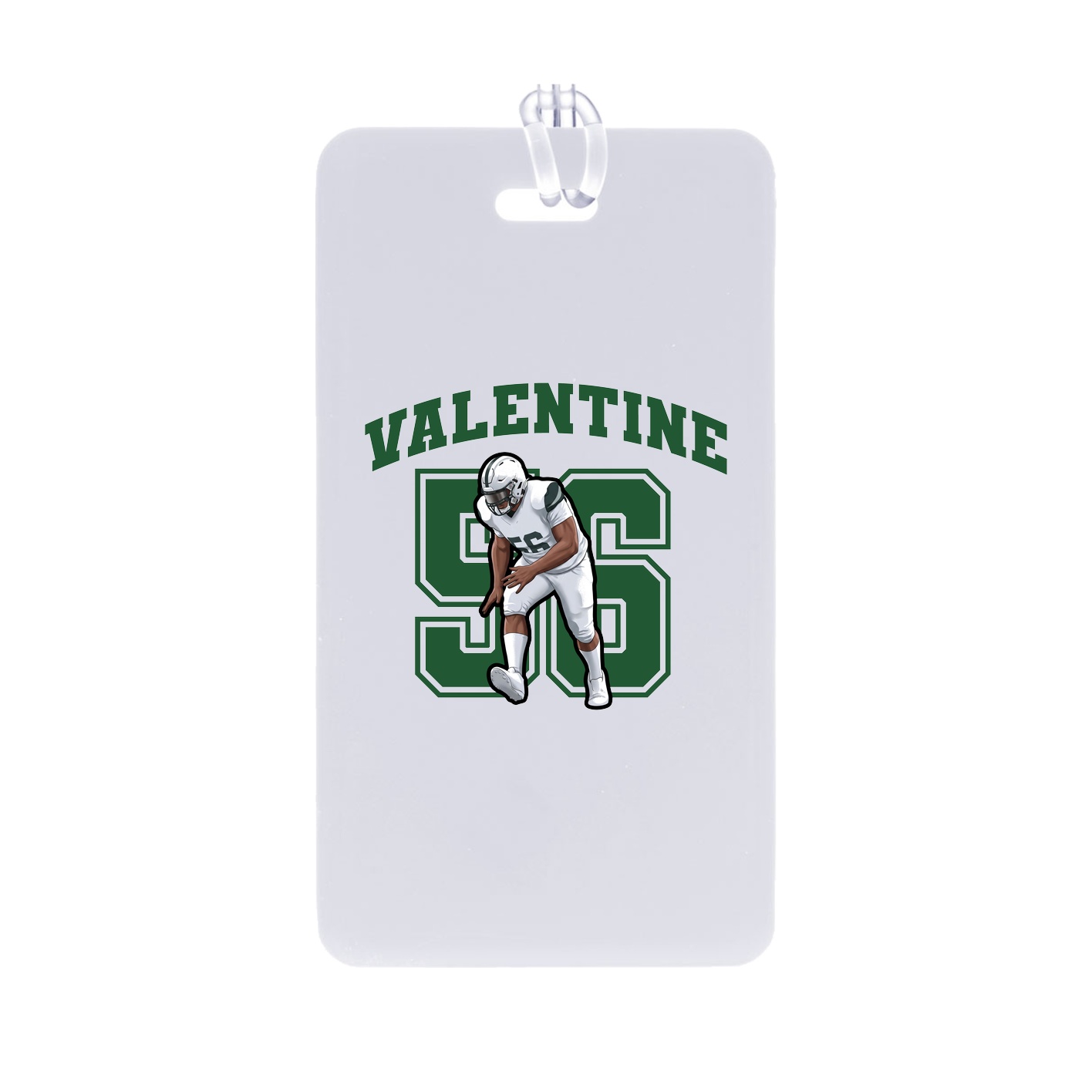 Bag Tag — Number in Classic